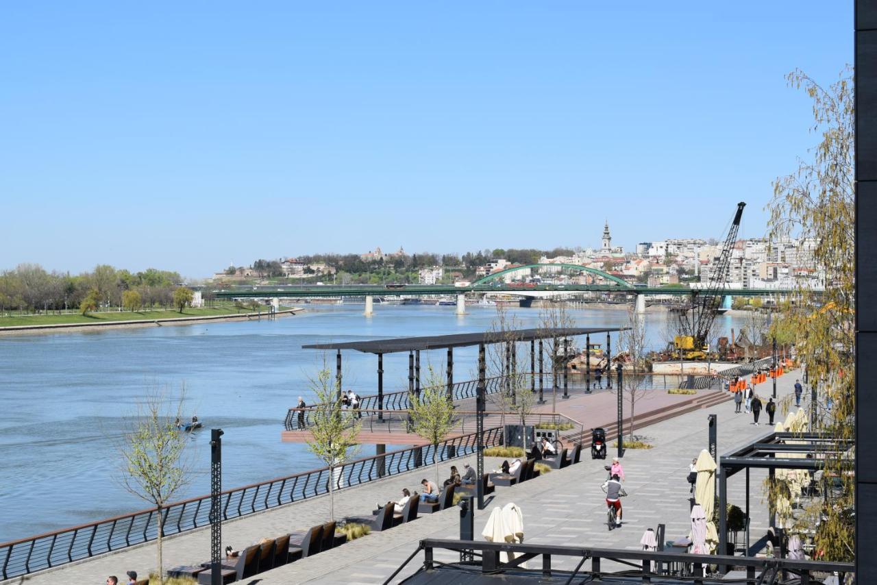 Belgrade Waterfront Studio Apartment-Supertwins Sajmiste Exterior foto
